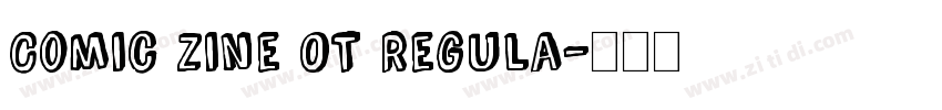 Comic Zine OT Regula字体转换